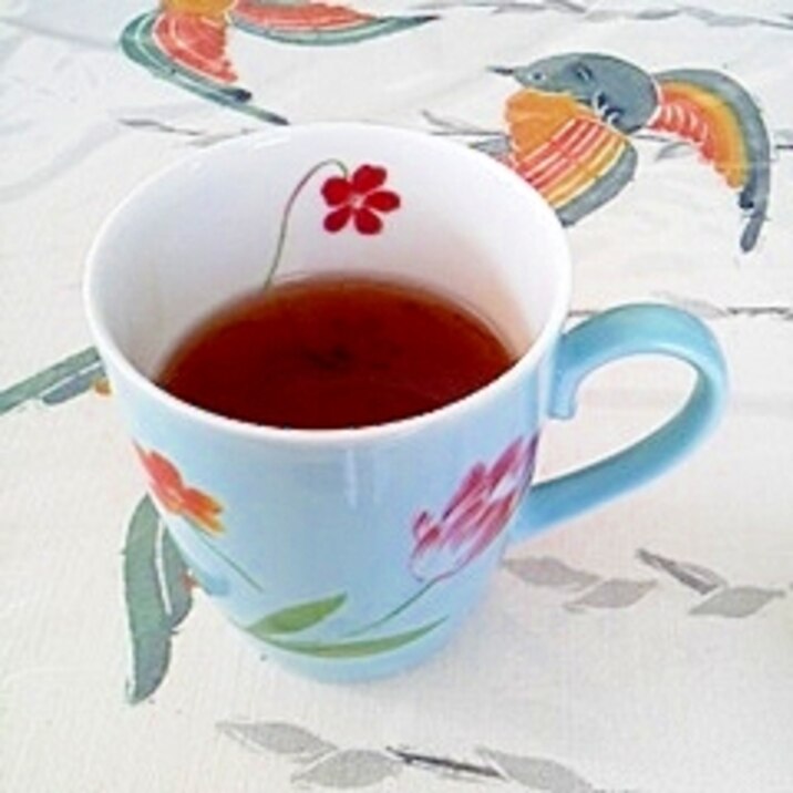 紅茶にココナッツオイル♪